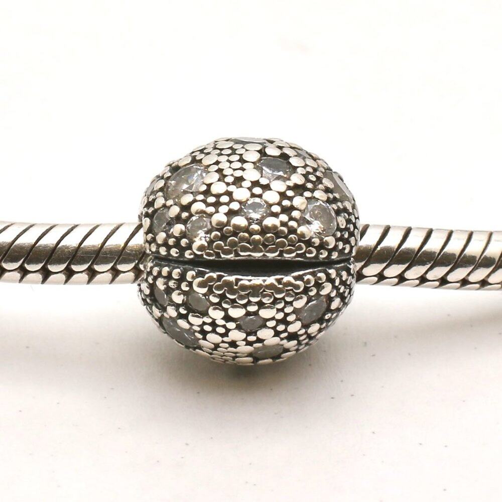 Two Authentic PANDORA Cosmic Stars Clips - 791286CZ - Picture 9 of 10